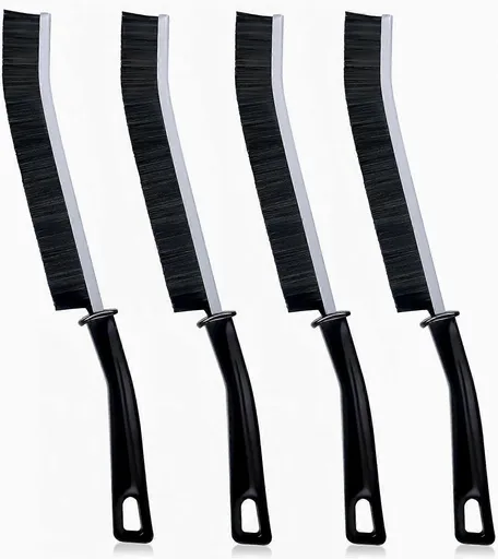4pcs Gap Cleaning Brushes for Tile, Window & Groove Joints