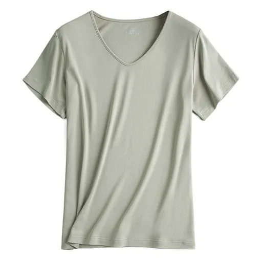 Women Modal Pajama Set Short Sleeve Shorts Skin color 2XL(131kg ~ 150kg)