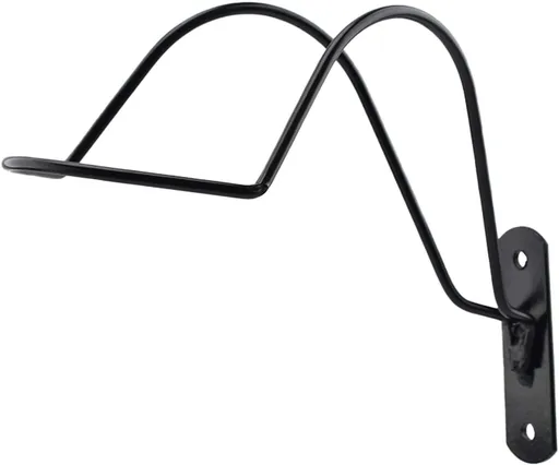 Wall Mounted Equestrian Helmet Rack,Metal Holder for Motorcycle Bike Baseball -