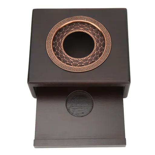 Bamboo Teapot Warmer Rapid Heating Traditional Save Energy Bamboo Tea Warmer Base for Teaware Accessories