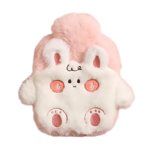 Hot Water Bottle with Animal Cover Mini Hot Water Bag for Girls which is durable Bag for Cold & Hot Compress Mini Hot-Water Bag