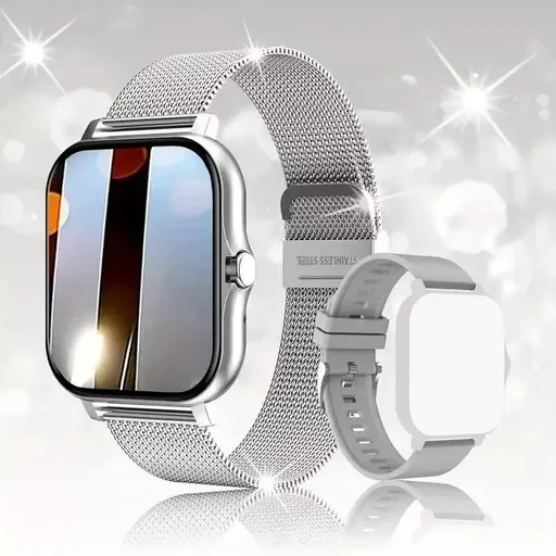 Women'S Smart Watch Fashion Watch Fitness Tracker Australian Women'S Accessory - Silver - Size 01