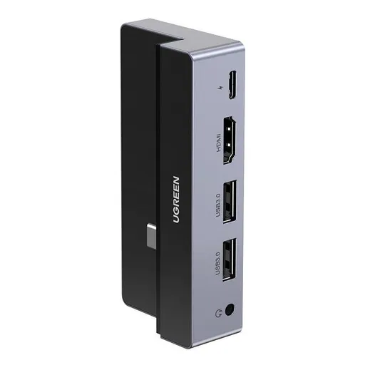 USB-C Multifunction Adapter 5-in-1 HDMI USB 3.0 Audio 4K 100W Fast Charge for iPad Pro