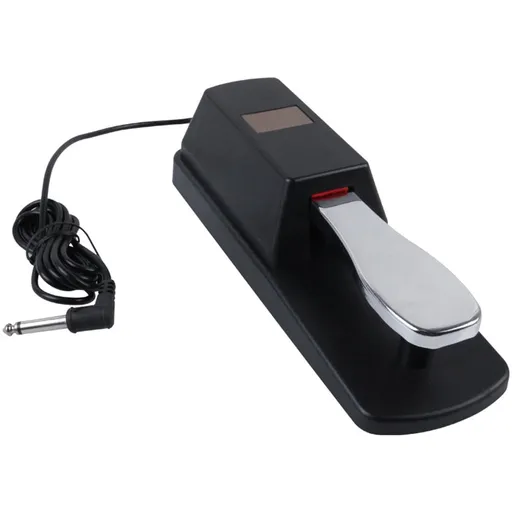 Sustain pedal for keyboard Universal Piano Keyboards Sustain Foot Pedal Durable Accessory for Electronic Keyboards Digital Piano (Black) 9.45" x 3.15" x 2.56" Black