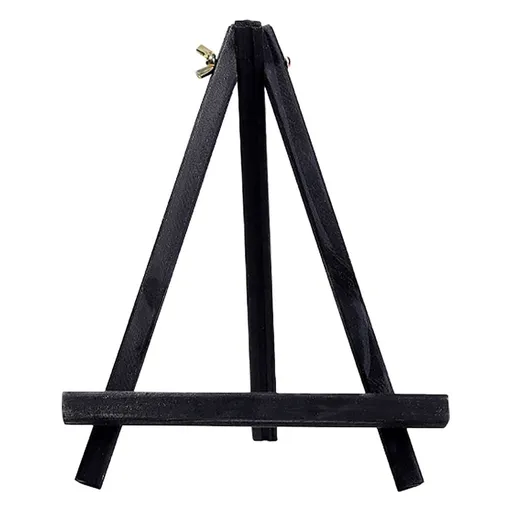 Wood Display Easel, Oil Painting Frame Canvas Tripod Artist Tabletop Holder Stand, 1-Piece, Oil Painting Frame, Canvas Easel, Art Supply