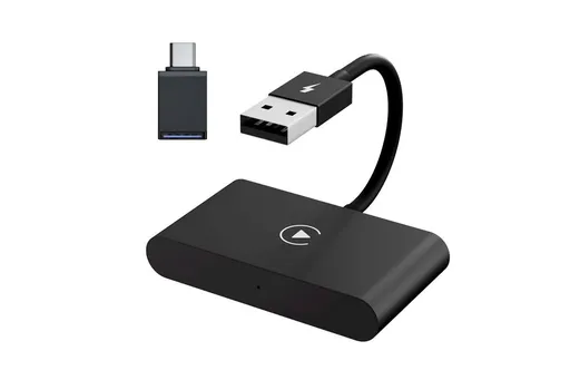 Wireless CarPlay Adapter Wireless Receiver Convert Wired to Wireless CarPlay Dongle Cars for Apple Carplay