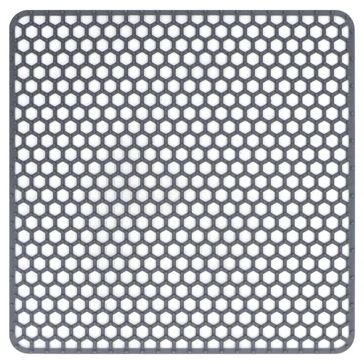 Sink Mat Silicone Durable Grid Design Anti Slip Sink Protection Pad for Kitchen Stainless Steel Ceramic Sinks