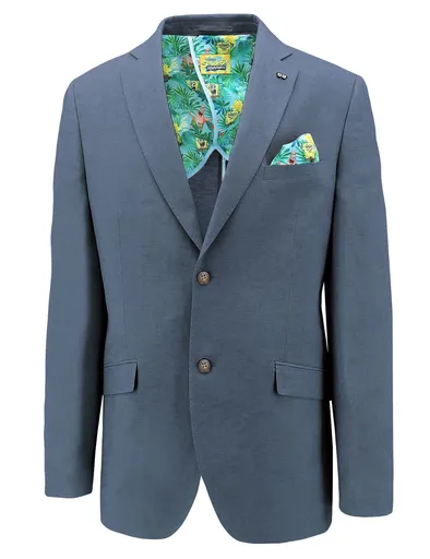 Spongebob Squarepants Mens Sports Jacket Suit - Blue