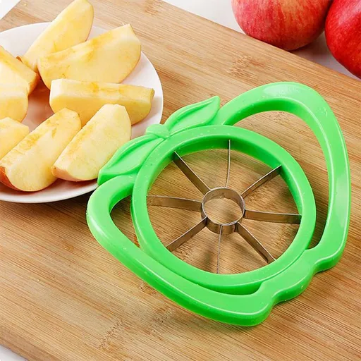 Apple Corer and Cutter, Fruit and Vegetable Slicer, Apple Core Remover, Perfect for Apples, Pears, and More
