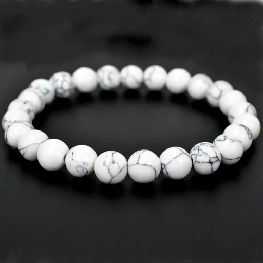 3PCS Semi Precious Gemstone 8mm Round Beads Stretch Bracelet 7 Inch Unisex-Natural Multi Color Semi Precious Gemstone Round Bead