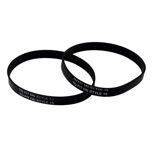 2 Pieces Style 15 Replacement Belts Compatible with Royal Upright Vacuum Cleaner