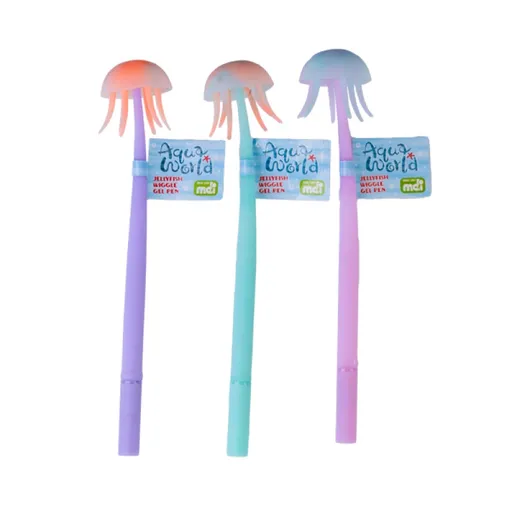 Wiggle Gel Pen Jellyfish (Sent At Random)