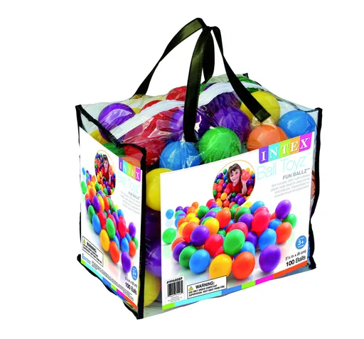 Intex Fun Ballz - 100 Count 49600