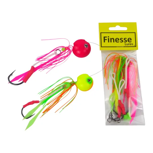 Finesse Kabura Jig Assist Skirts, 3 Pack