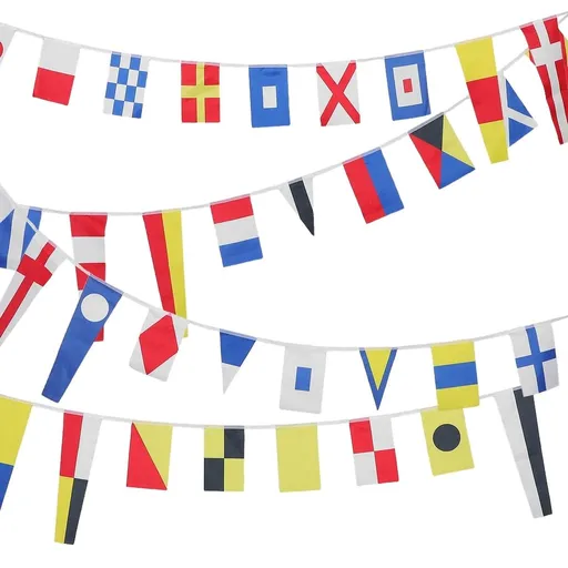 Marine Signal Banners Assorted Color Comprehensive Set for Efficient Sea Activities