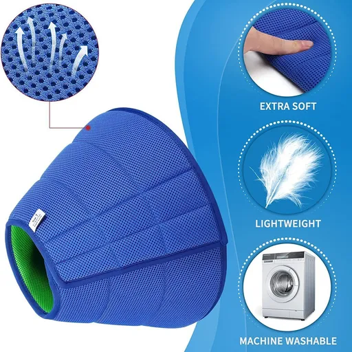Recovery Collar Water-Resistant Elizabethan Collar Recovery Adjustable Protective After Collar Dog Cone Collar