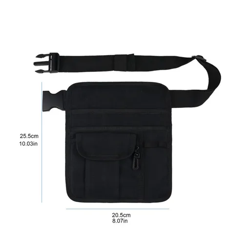 Server Pouch Bag Restaurant Waiter Waist Money Pouch Restaurant Apron Bag with Adjustable Belt Very strong and durable