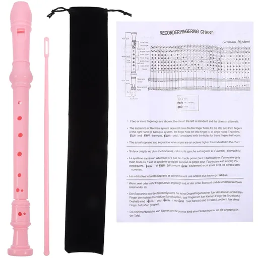 Flute Lightweight Musical Instrument for Beginners and Teens with Easy-to-Play Design