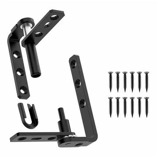 Cafe Door Hinges Swinging Door Hardware Saloon Door Hinges for Swinging Door Hinges Hardware for Swinging Black