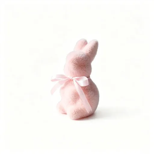 2PS Moss Bunny Decor 9.7cm High