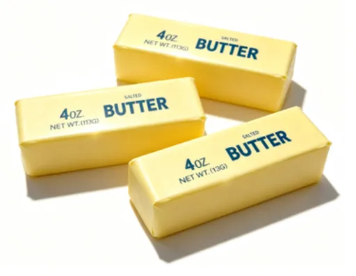 3Pcs Slow Rebound Cute Butter Squeeze Stress Balls, 2026 New Realistic Soft Butter Stick Fidget Toy,Slow Rising Portable Squishy for Adults Anxiety & Stress Relief, Sensory Gifts for Office, Home