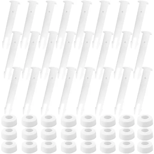 24 pcs Pool Pins, Replacement Pins, Plastic Pool Joints, Plastic Pins, Pool Joints, Pool Frame Pins, Pool Joint Pins (24 pcs)