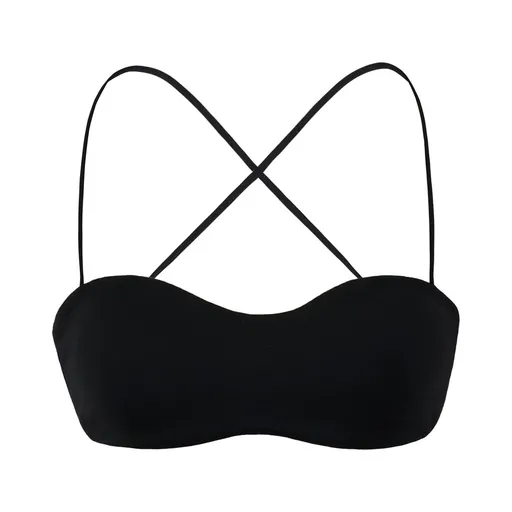 House Of Dasein Double Layered Small Chest Flat Narrow Version Without Cushion Underwear Sling - Black - S