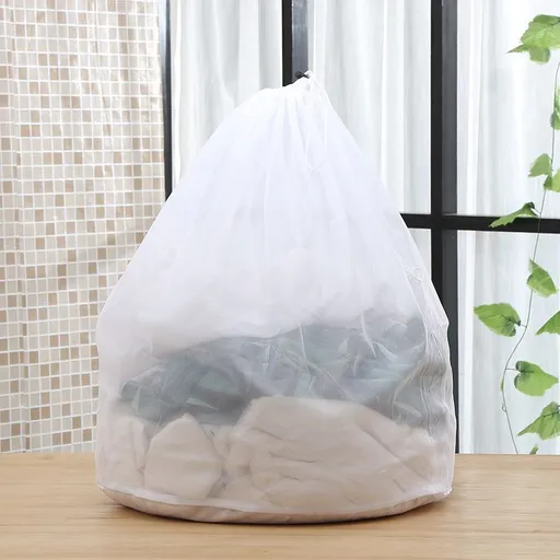 Mesh Laundry Bags Large, Sturdy Laundry Bags Mesh Wash Bags, Drawstring Closure Mesh Laundry Basket for Travel,College Dorm（2pcs）