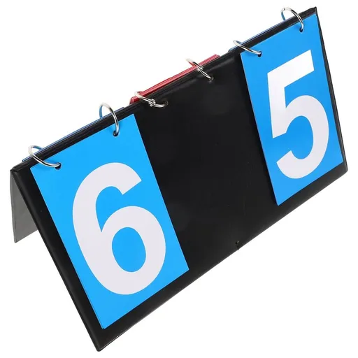 Table Top Scoreboard Blue Cloth 1Pack For Sports Activities