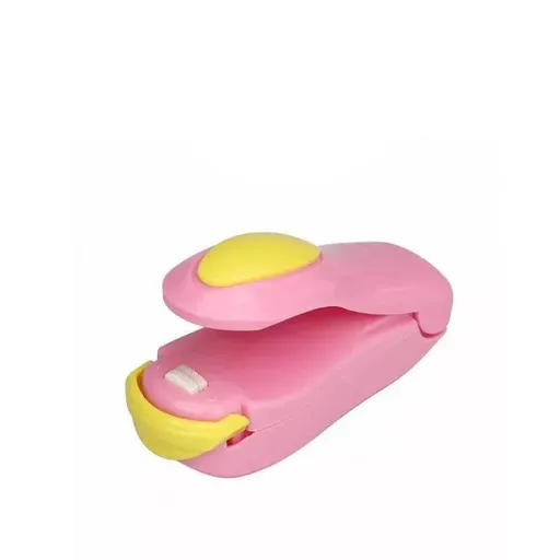 Handheld Mini Heat Sealer Poly Bag Sealing Machine Food Portable Plastic Small - Pink