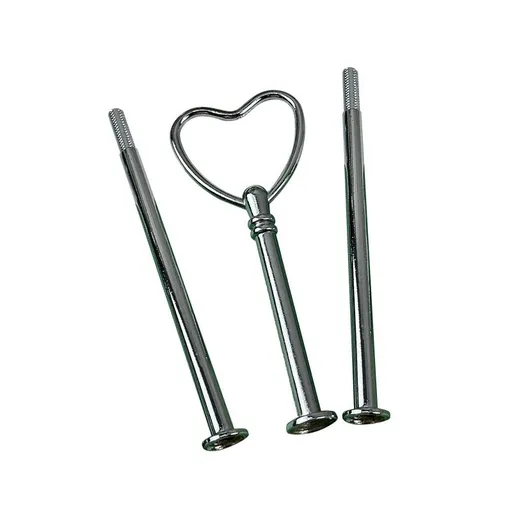 1 Set Cake Tray Stand Handle Cupcake Dessert Plate Hardware Fitting Holder Rod Stand Handle for Cake Stand Wedding Party