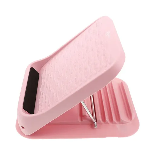 Pink Calf Stretch Board Foldable Design Nonslip Surface for Home Use