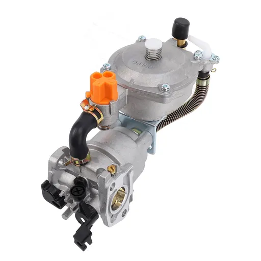 Gasoline Generator Dual Fuel Carburetor Kit Aluminum Replacement Parts for LPG168 3KW 168F 170F 6.5 Horsepower