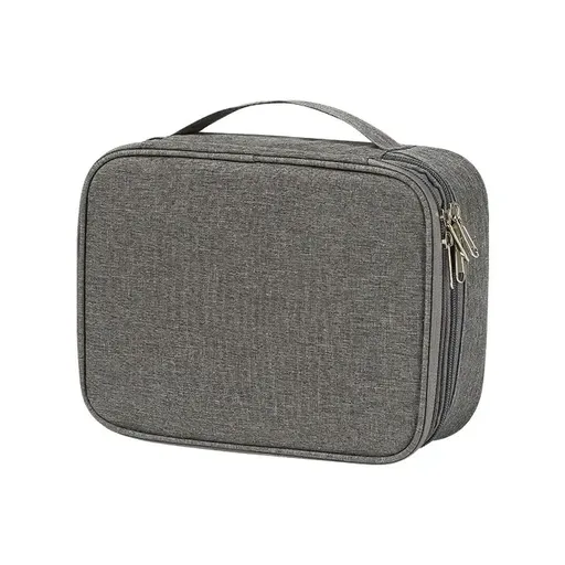 Electronic Organizer,Large Double Layer Travel Bag for Women,Electronics Accessories Storage Cases for iPad,Cables,Chargers