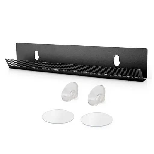 Hair Extension Holder for Styling Hair Stands Stainless Steel Hair Extension Display Hair Hanger Tool for Washing, Coloring and Blow-Drying of Weft, Clip-In, Tape-In Extensions (Black)