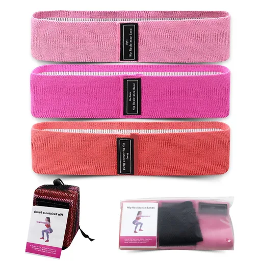 3pcs Resistance Loop Bands Set for Yoga & Fitness