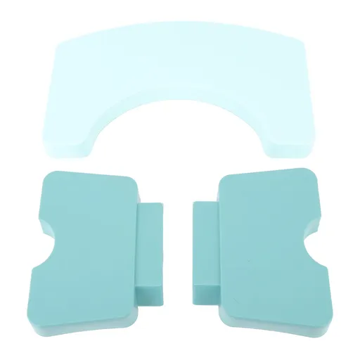 Foldable Toilet Potty Stool PP Portable Squatting Potty Foot Stool for Healthy Gifts Travel Green