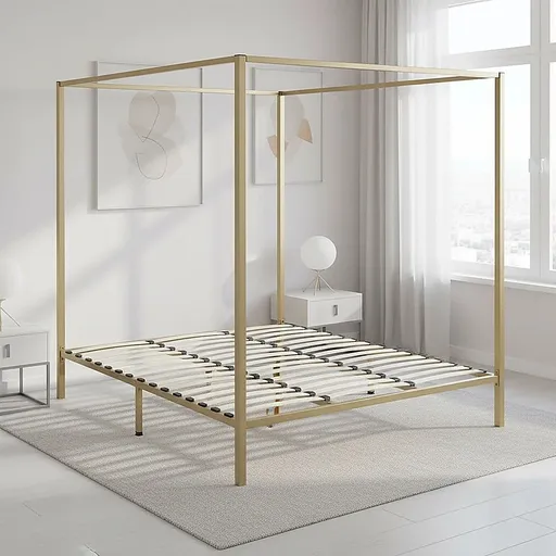 4 Four Poster King Bed Frame