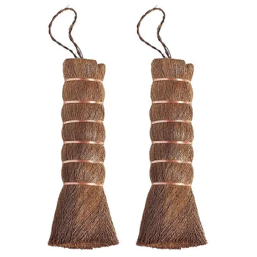 2pcs Kitchen Pot & Kettle Cleaning Brushes, Tray Scrubbers
