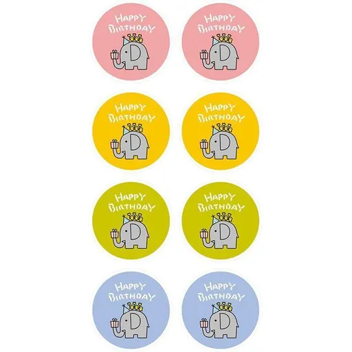 UP TO 80PCS Stickers Labels Thank You Stickers Gift Wrapping Craft Scrapbook DIY - 8*5PCS Style 5