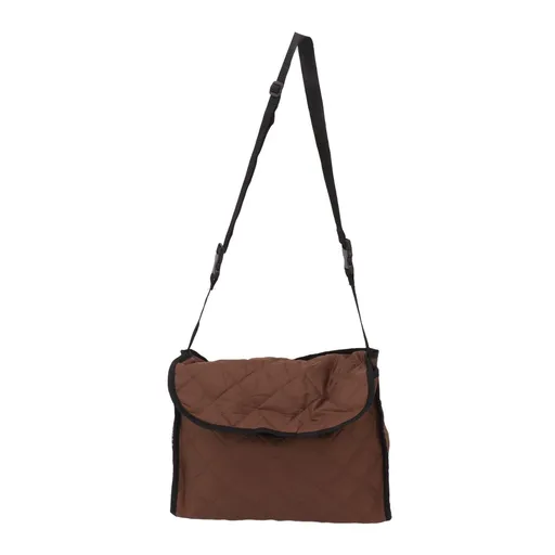 Wheelchair Back Pouch Polyester Hanging Storage Bag Electric Walker Backpack Bag Brown