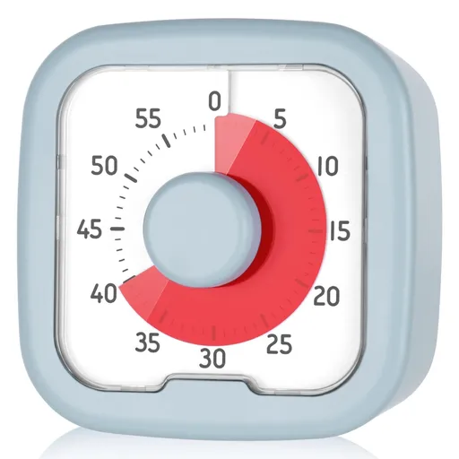 Visual Timer,60 Minute Visual Timer for Kids and Adults,Countdown Timer for Classroom Home Kitchen Office Desk Timer Kids Time