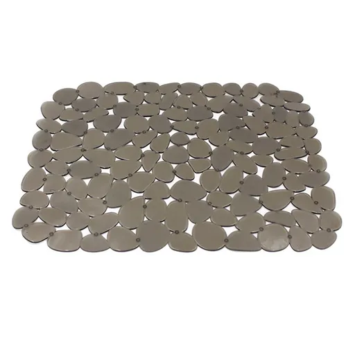 Pebble Sink Mat for Stainless Steel/Ceramic Sinks, PVC Sink Protectors Mats for Bottom of Kitchen Sink, Dish Drying Mat for Dishes and Glassware D