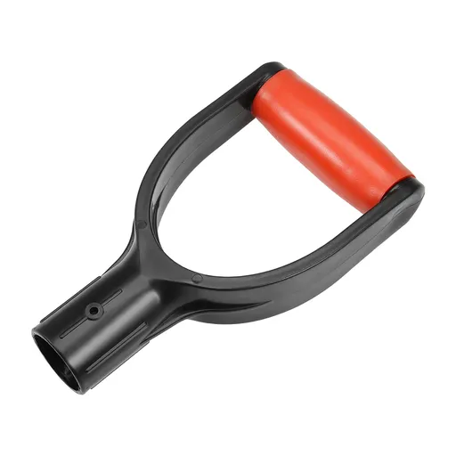 PVC snow shovel replacement handle garden accessories - digging rake tool - red and black replacement handle