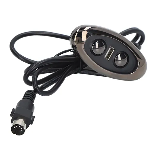 Electric Sofa Controller LED Backlight Single USB Charging Port 5 Pin Electric Recliner Switch for Lift Chair