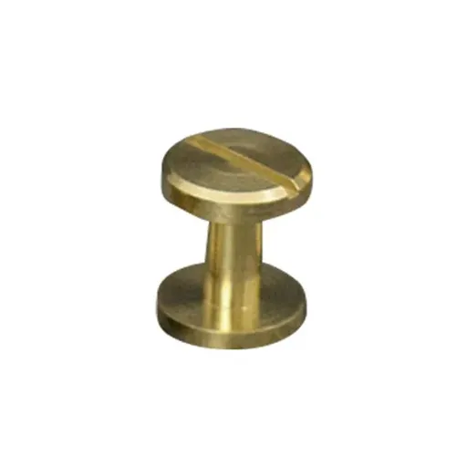20X Belt Screw Leather Craft Chicago Nail Brass Rivets Stud Head Wallet Round - 10*4*6MM