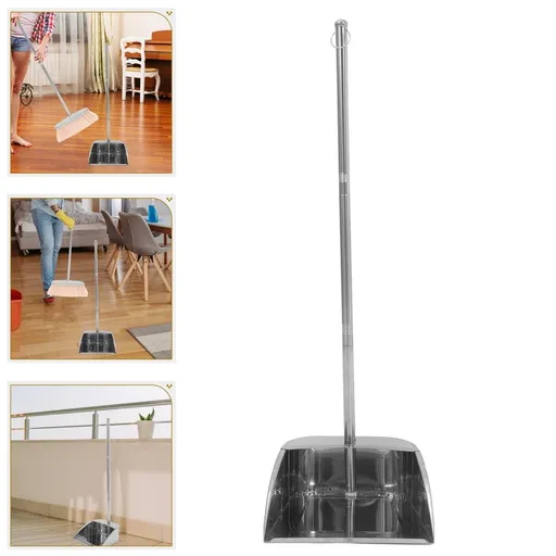 Heavy Duty Metal Dustpan for Home Cleaning, Dust Pan Tool for Easy Sweeping, 1 Piece