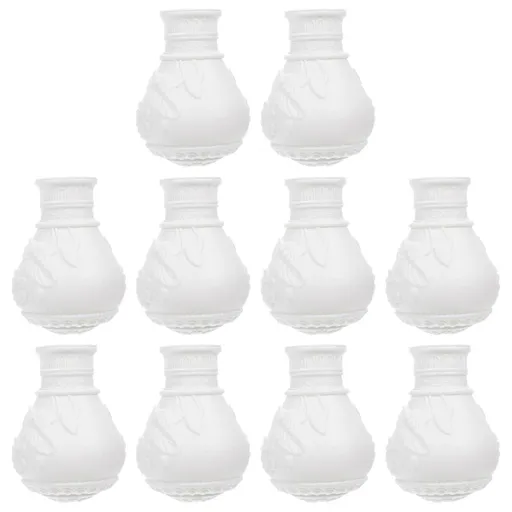 10pcs Curtain Rod End Stoppers, Sealing Plugs for Shower Rods