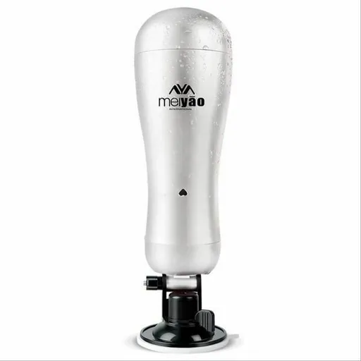 House Of Dasein Deep Large Masturbator Male Suction Cup Rechargeable Vagina Pocket Pussy - White