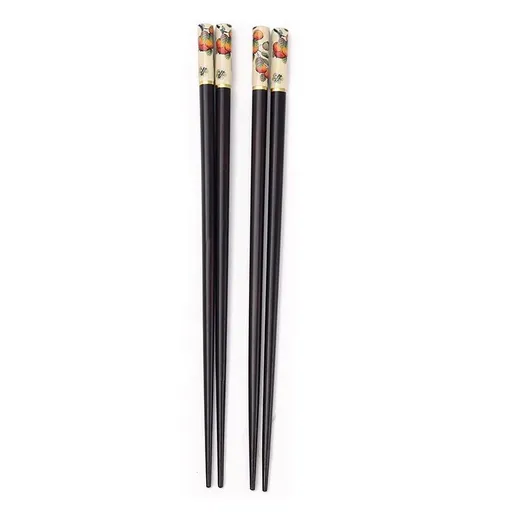 Chopsticks,Wooden Chopsticks,Log Pointed Wooden Chopsticks for Eating and Cooking,Reusable Natural Healthy Wooden (5pack)